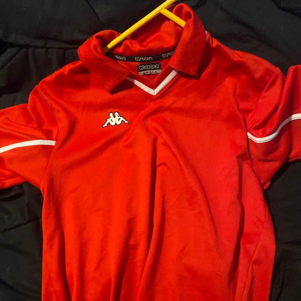 Vintage kappa shirt tuckabble collar